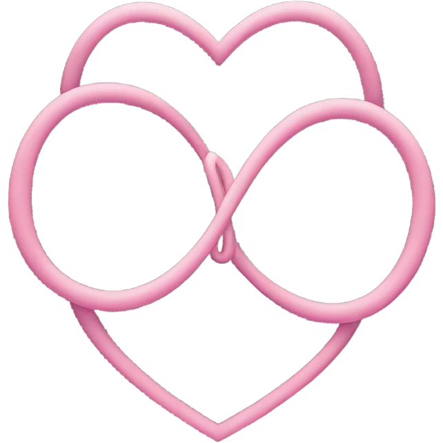 Infinity heart emoji