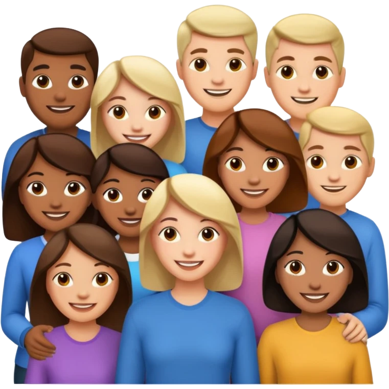 multicultural people emoji
