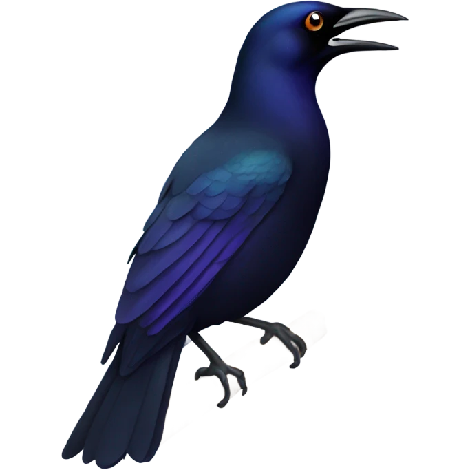 Grackle emoji