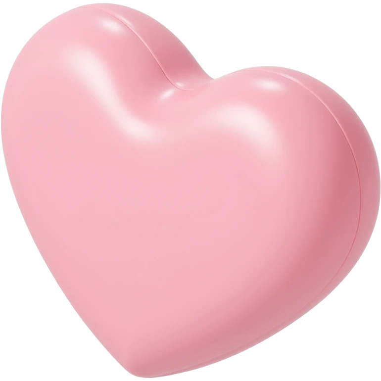 light pink heart emoji