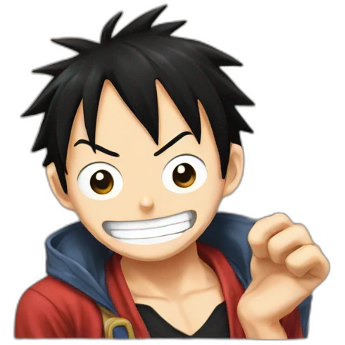 Luffy emoji