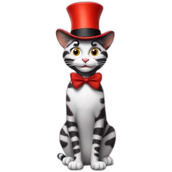 the cat in the hat emoji