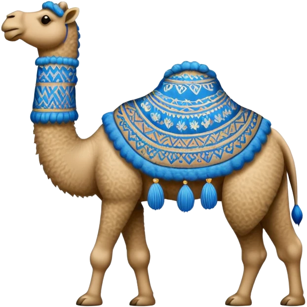 blue camel emoji
