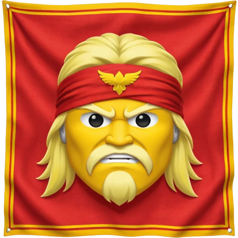 Hulkamania bandana emoji