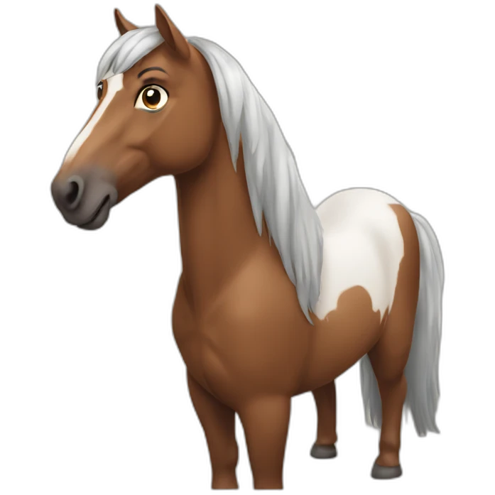 long horse emoji