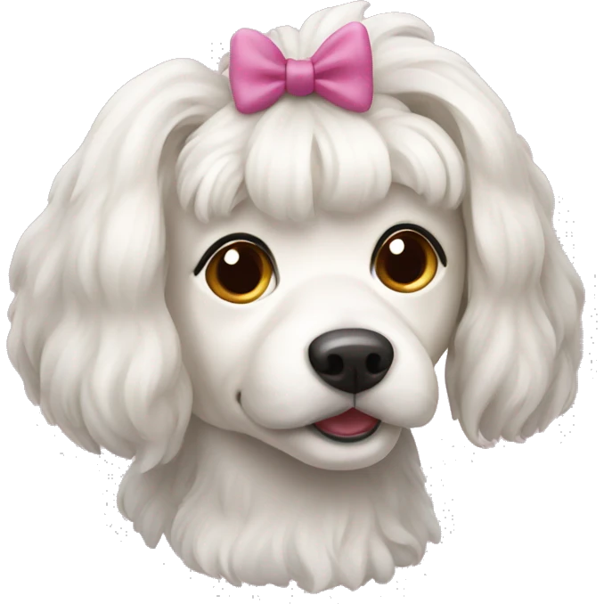Maltesse dog emoji