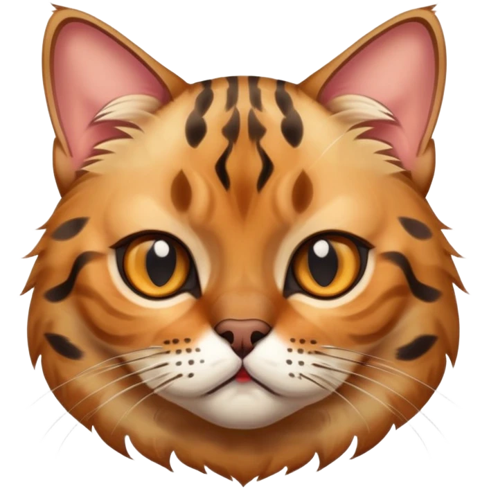 Кот-бенгал скуф emoji