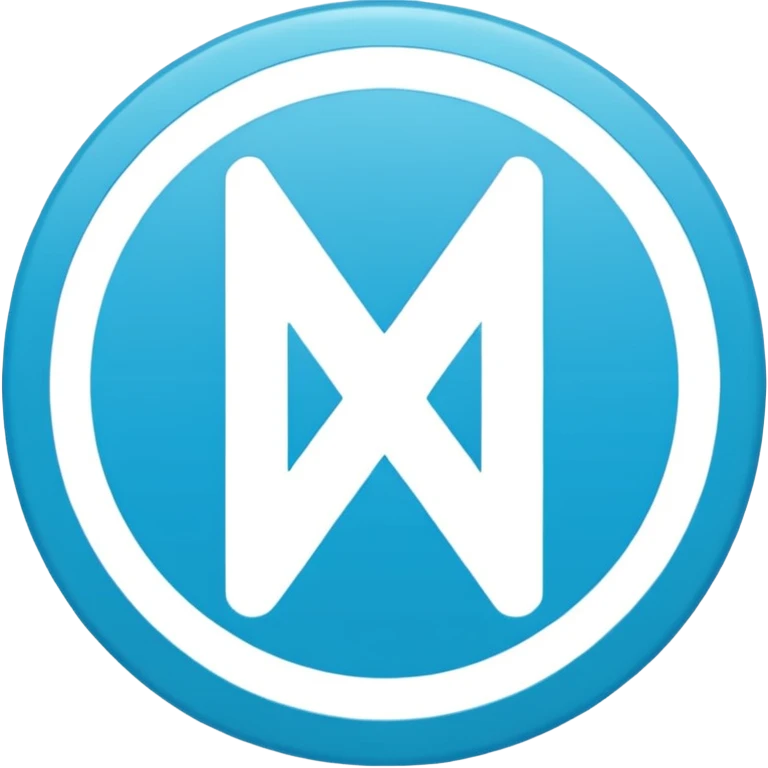 Icon: Perfect solid circle in bright Cyan Blue (#20D5F7), centered with a crisp White Checkmark (#FFFFFF). Design for high-contrast, small-scale (e.g., 12px) clarity. emoji