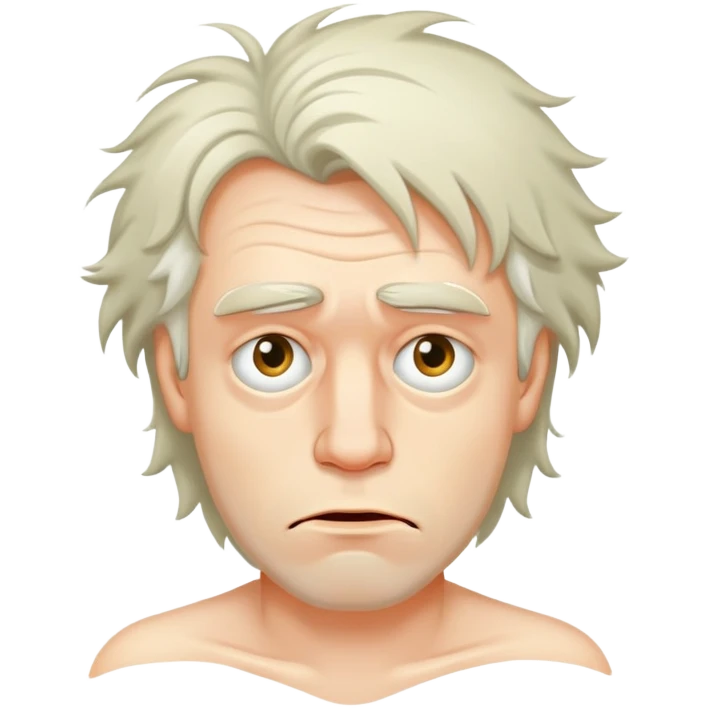 Drunk man emoji
