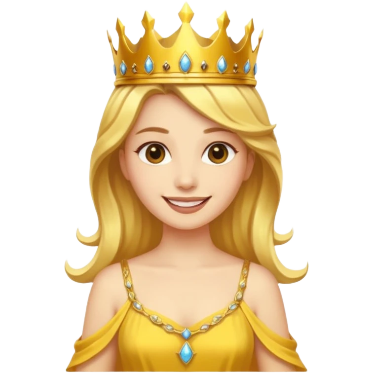 sun queen emoji