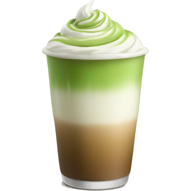 Matcha latte  emoji