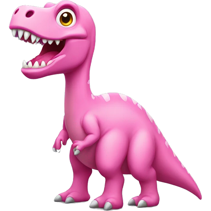 pink dinosaur  emoji
