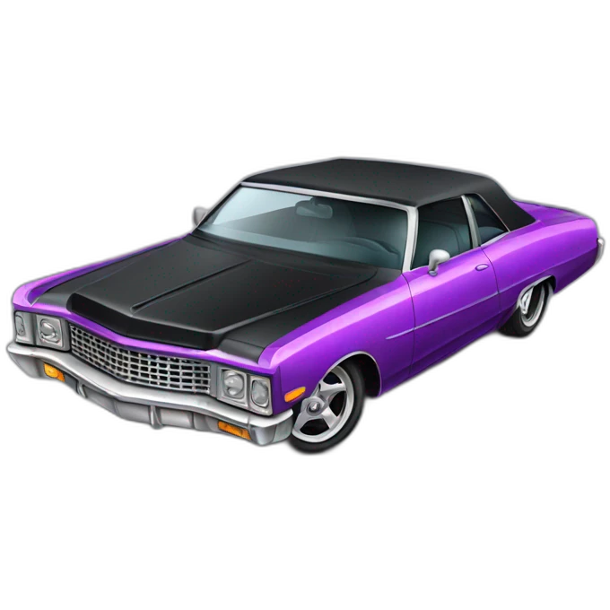 Lowrider car emoji