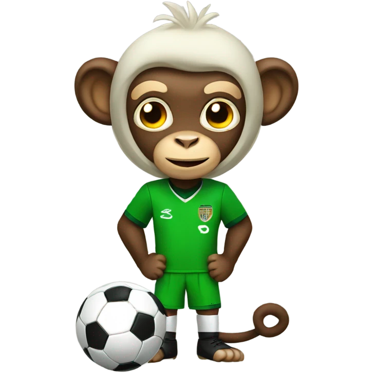 soccer monkey emoji
