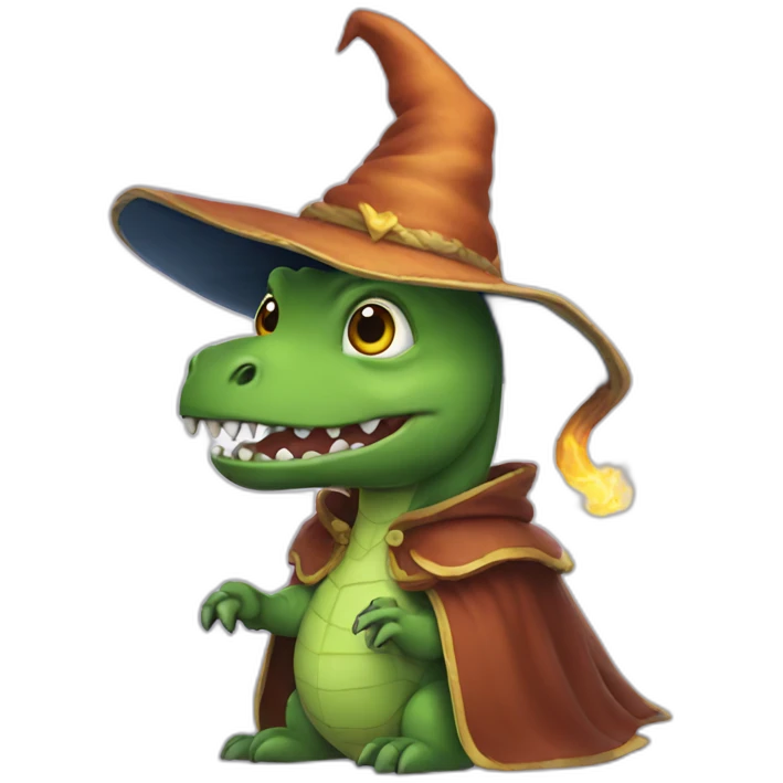 wizard-dinosaur emoji