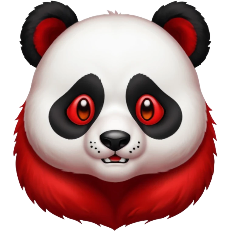 Blood panda emoji