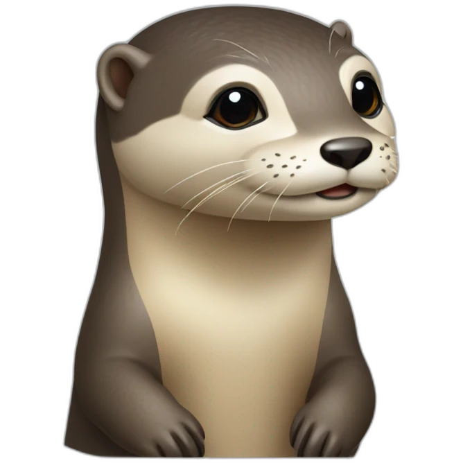 loutre qui rigole emoji