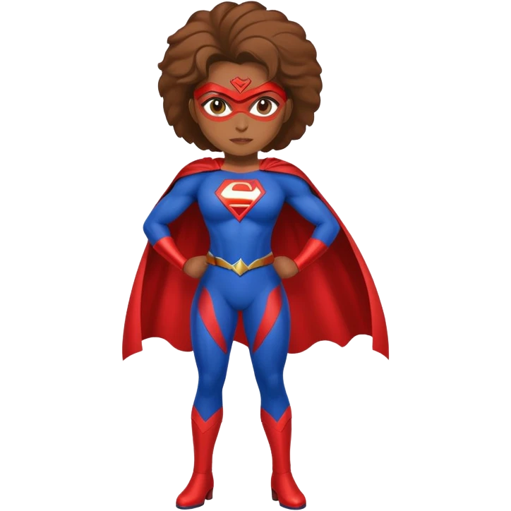 Haitian superwoman emoji