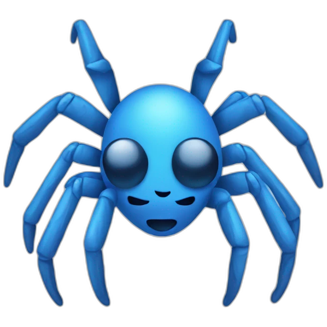 Blue Spider emoji