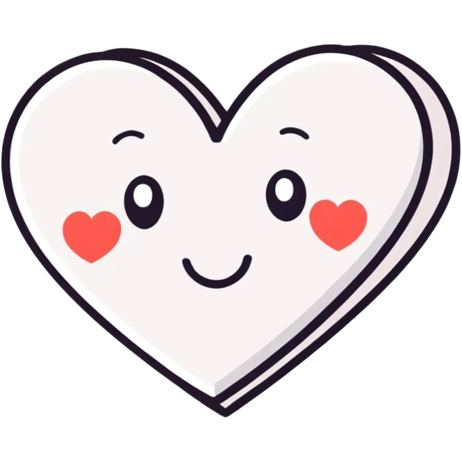 create cute heart emojis with some food etc emoji