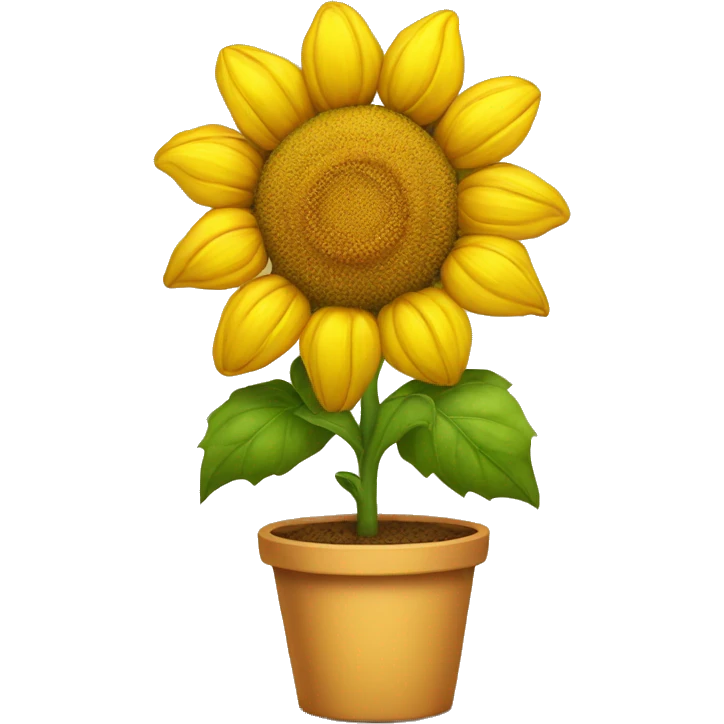 much sun flower emoji