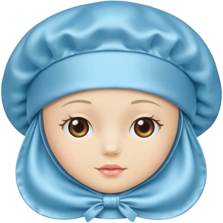  Satin sleep Bonnet emoji  emoji