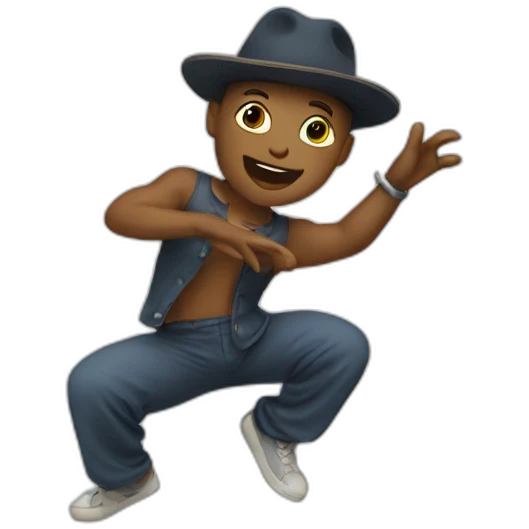 chat qui danse emoji