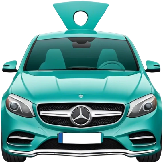 Teal Mercedes  emoji