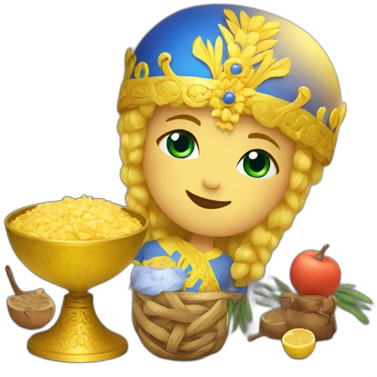 Ukraine new year emoji