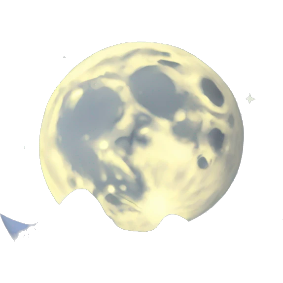 Moon emoji