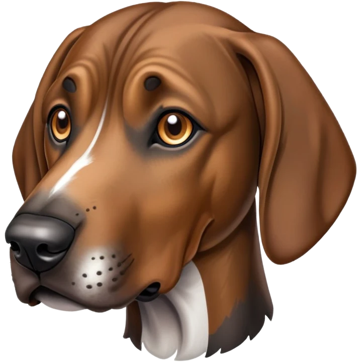 Plott hound emoji