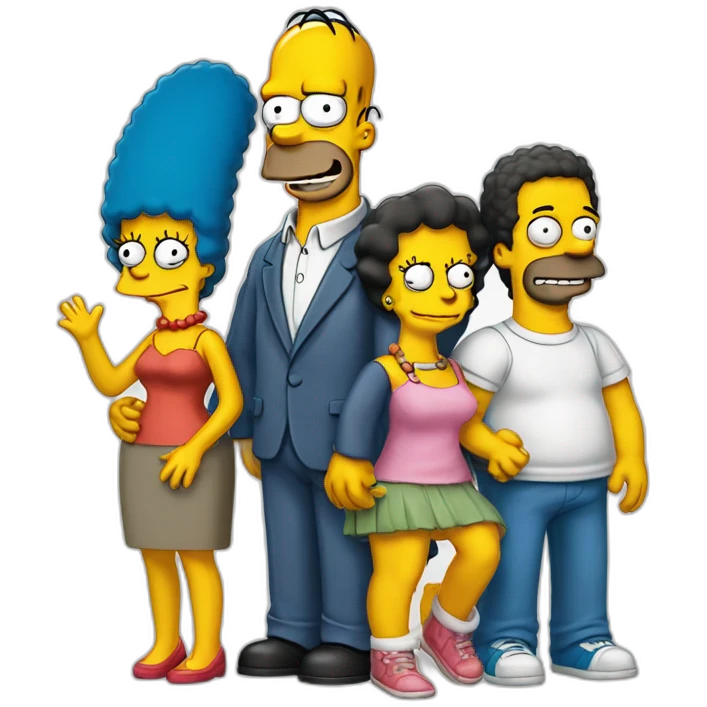 La famille Simpson emoji