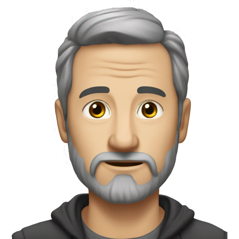 полный кудрявый кореец с пухлыми губами emoji