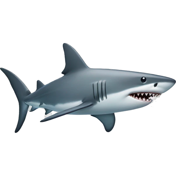 Shark with a dub emoji