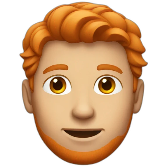 redhead man emoji