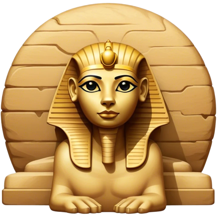 Great Sphinx of Giza, no frame emoji
