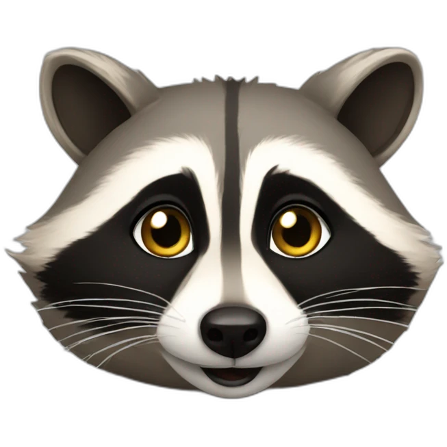 raccoon emoji