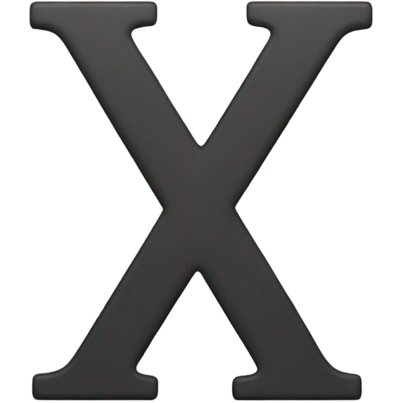 x emoji