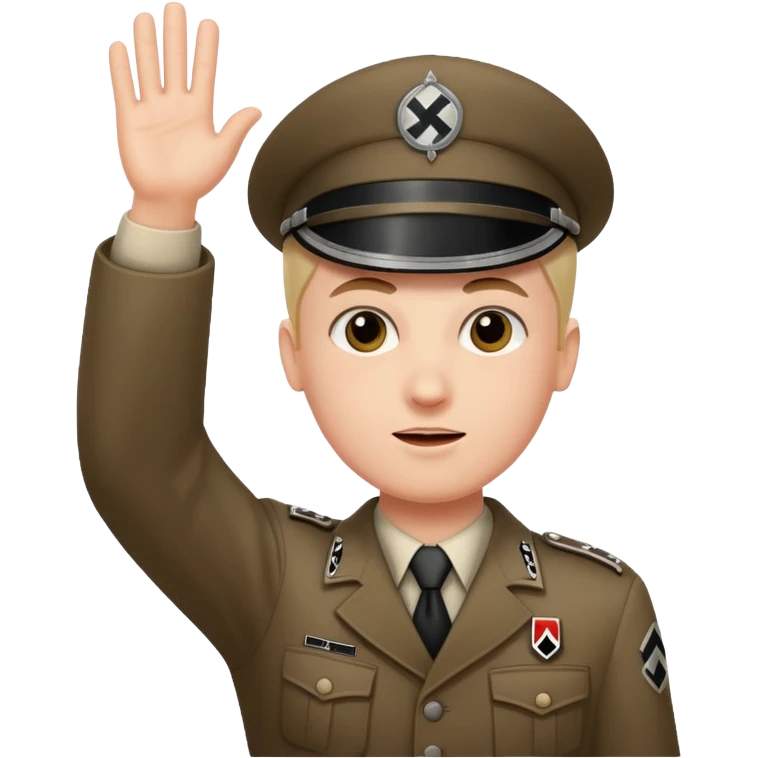 Nazi salut emoji