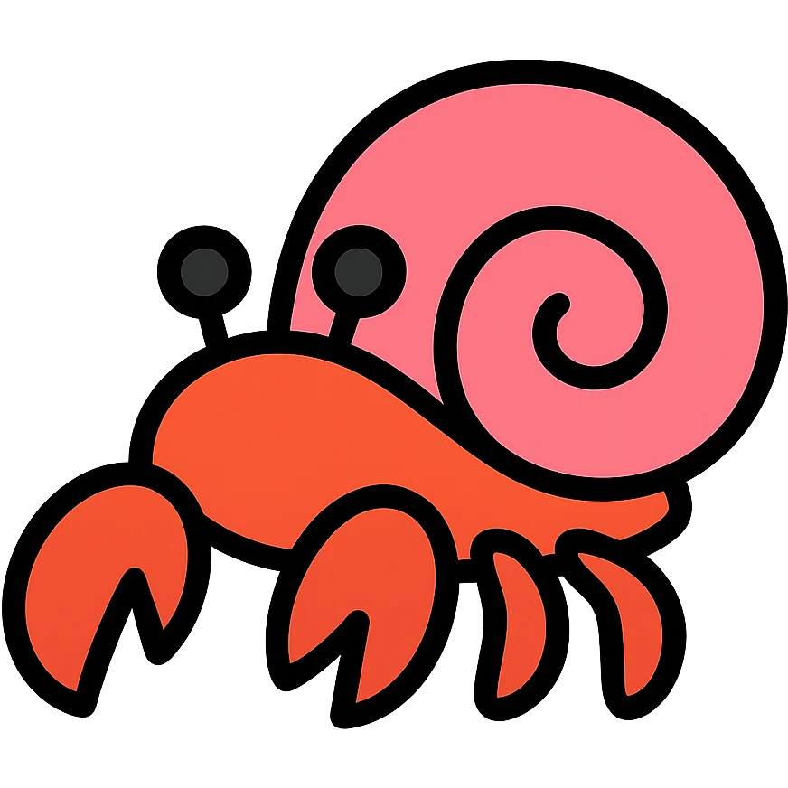 hermit crab emoji