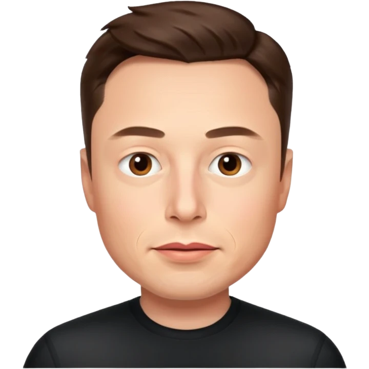 Elon Musk emoji