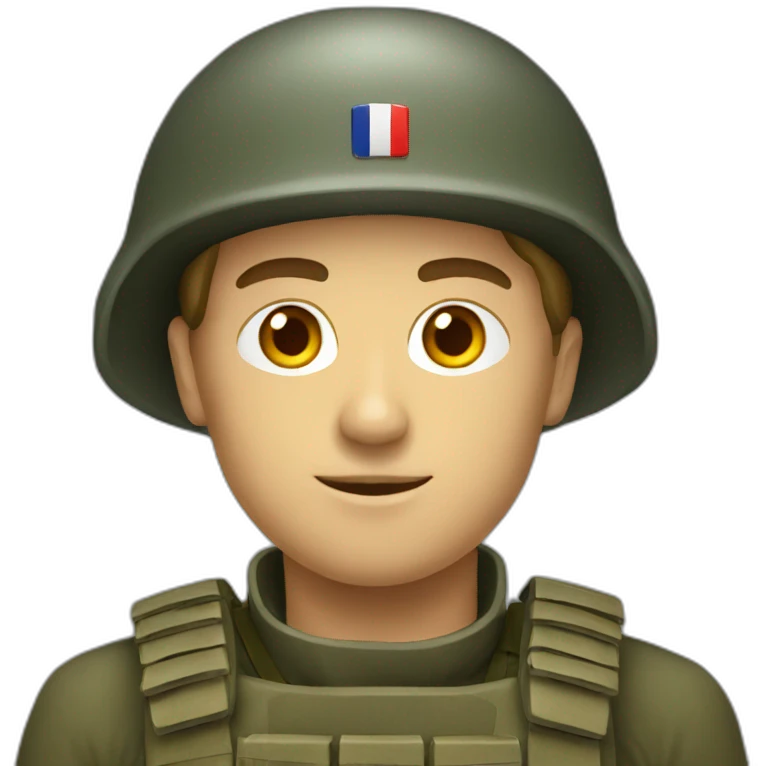 French soldier emoji