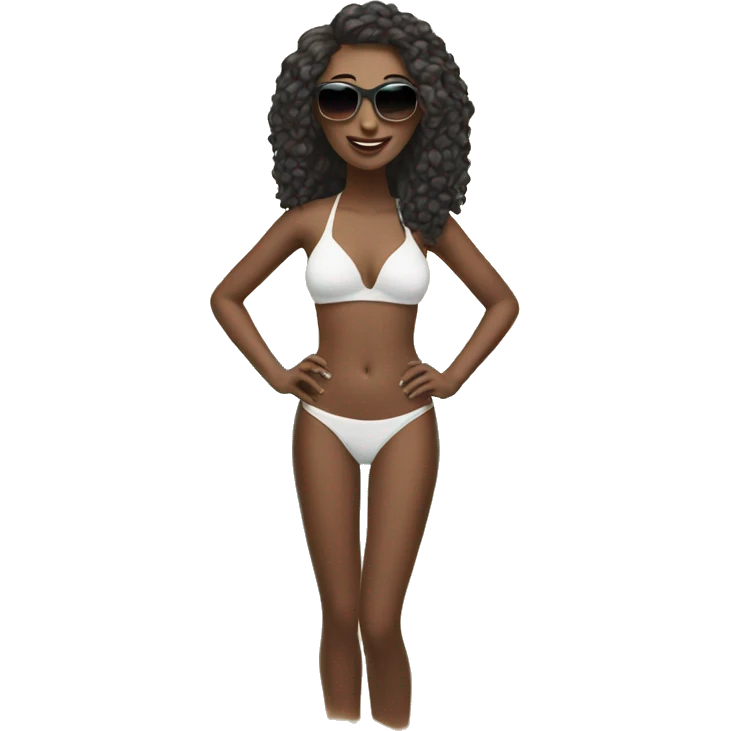 beach model emoji