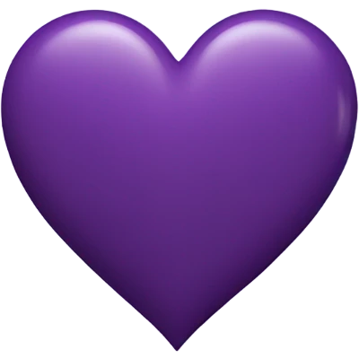 purple heart  emoji