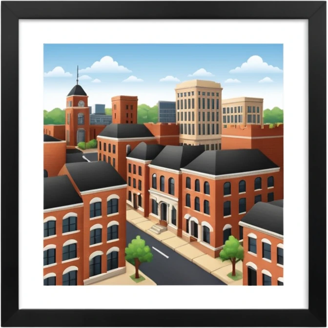 Arkansas historical downtown emoji