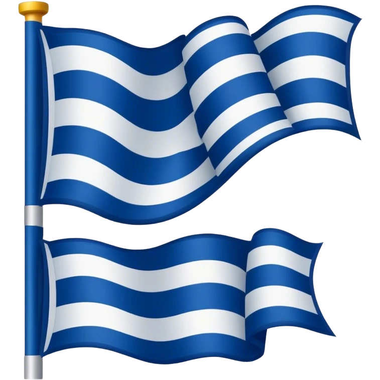 Eine dunkelblaue Flagge mit Buchstaben SBK emoji