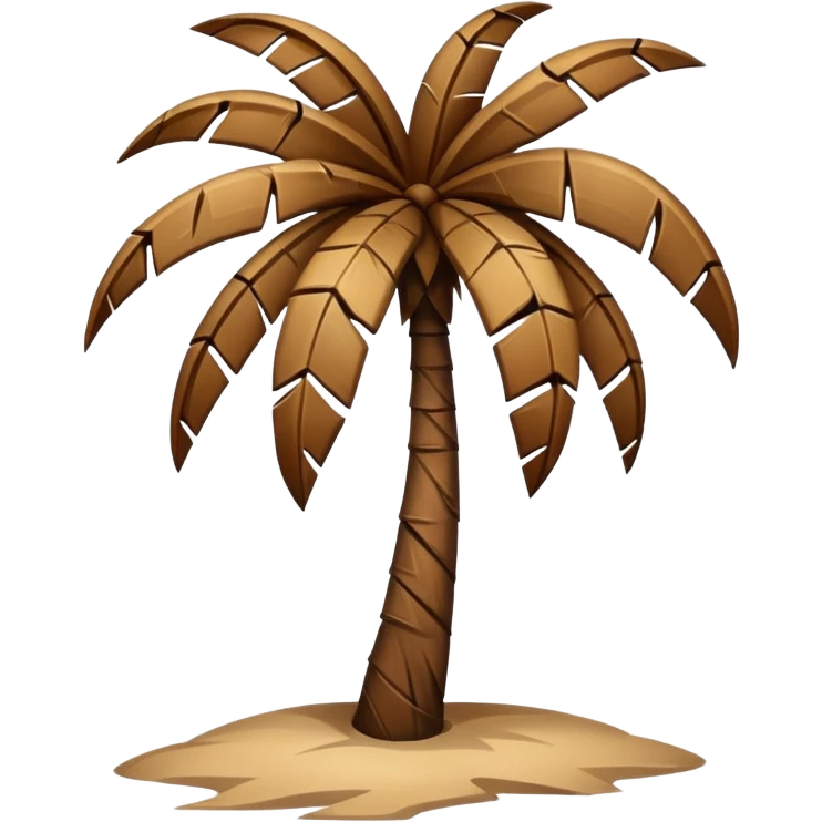 broken palm tree emoji