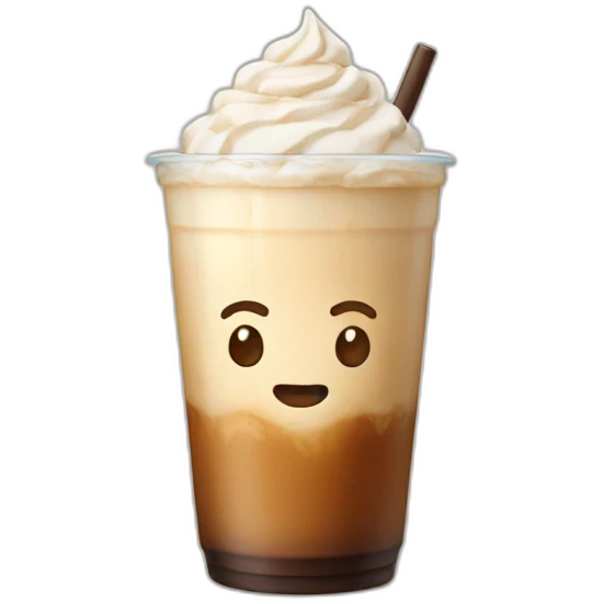 iced latte emoji