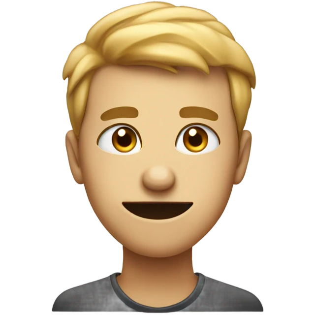 Smirking face with hand saying stop emoji