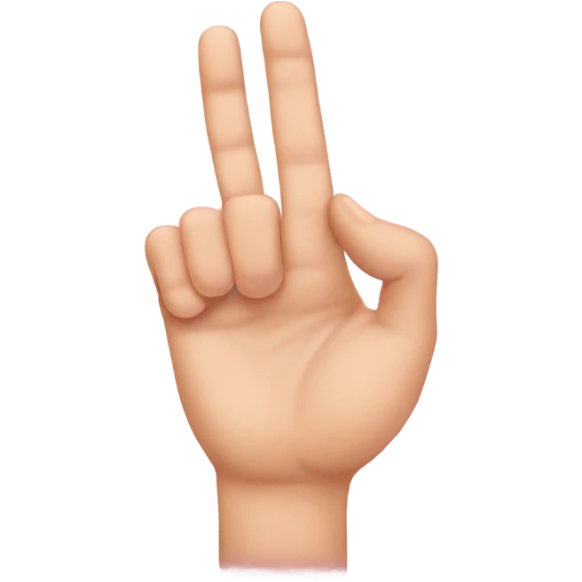 Pinky finger emoji